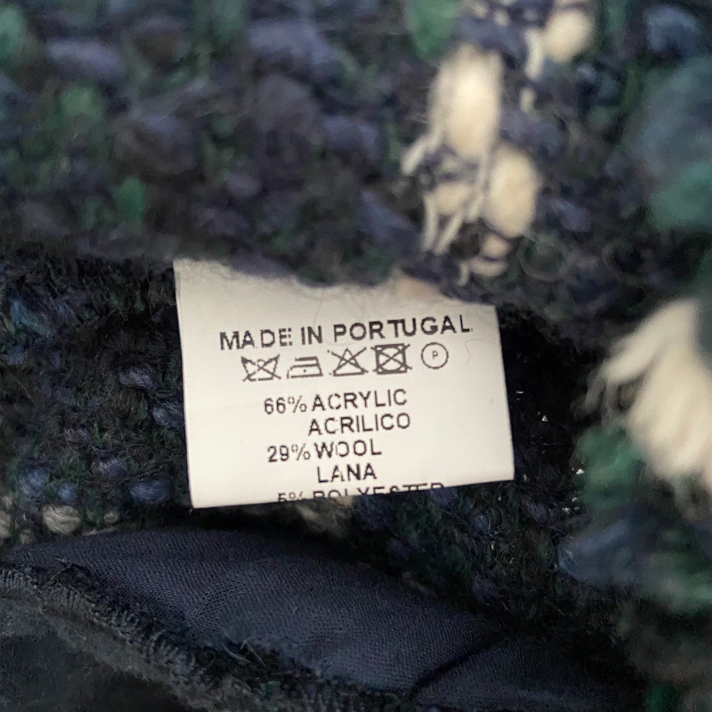 VILAGALLO Lucy coat plaid yarn (M-XL)