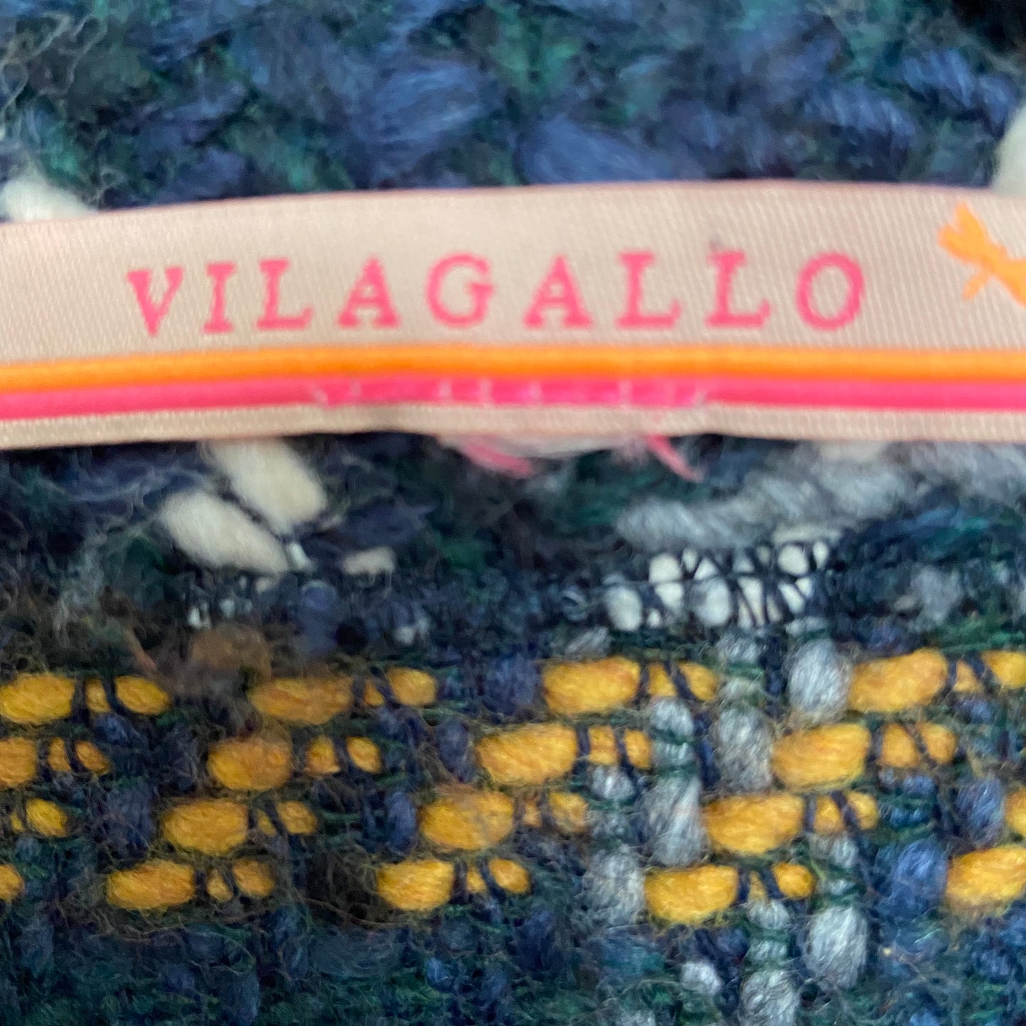 VILAGALLO Lucy coat plaid yarn (M-XL)