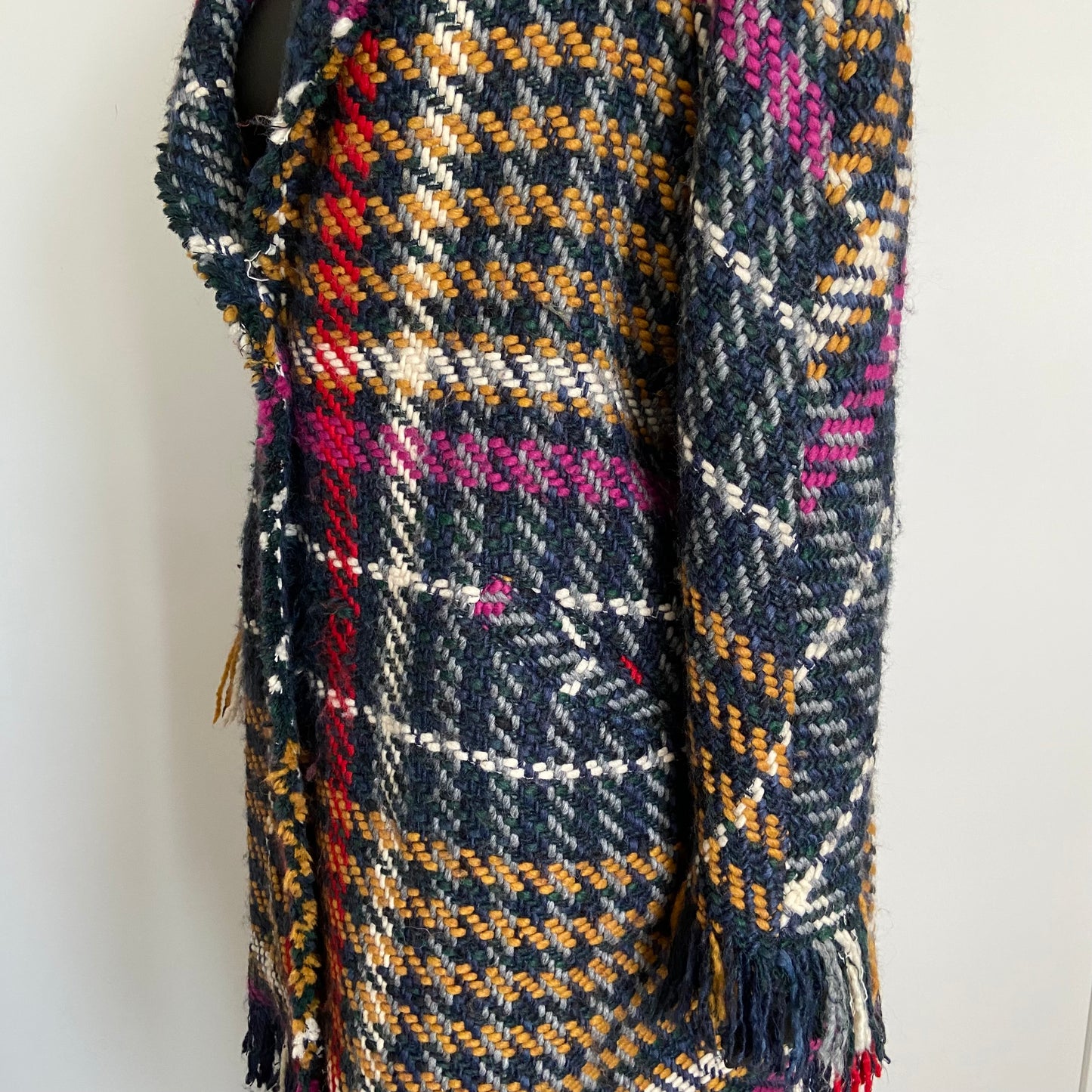 VILAGALLO Lucy coat plaid yarn (M-XL)